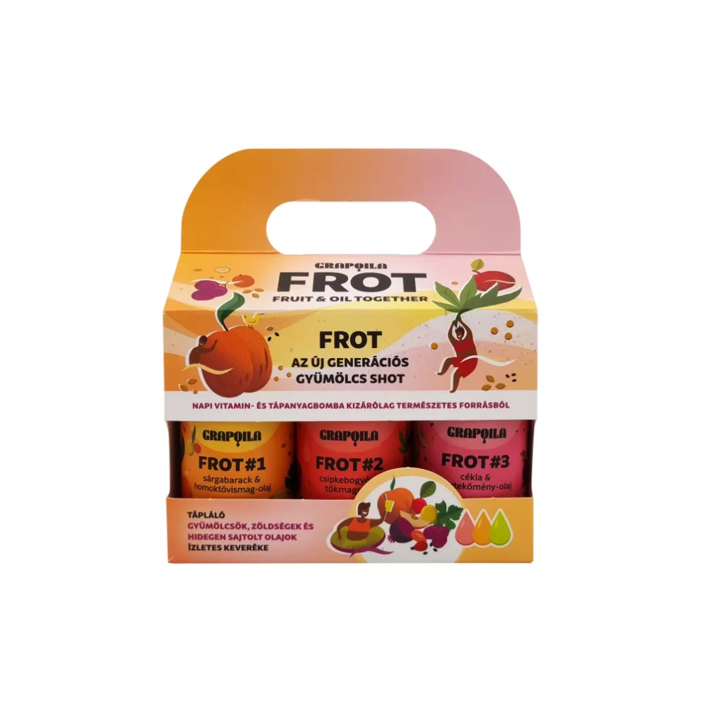 Grapoila Frot gyűjtőcsomag 6 x 50 ml (2 x Frot#1 + 2 x Frot#2 + 2 x Frot#3)